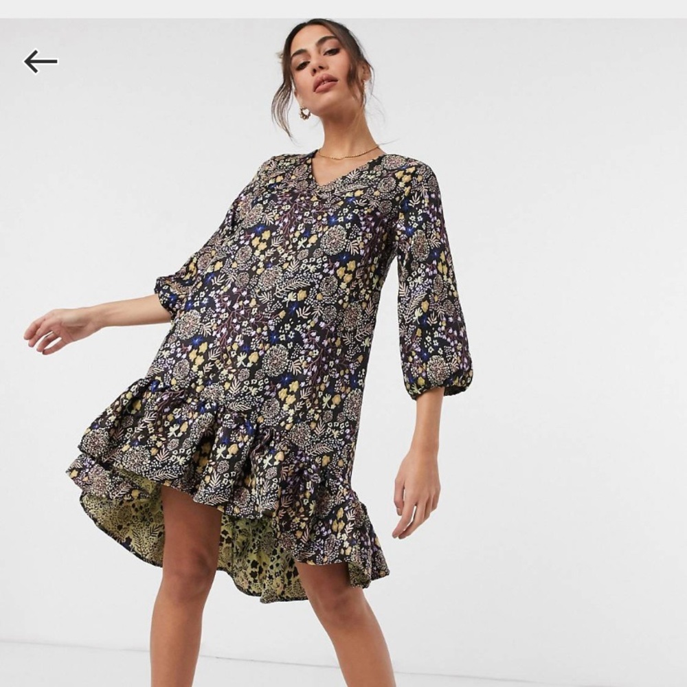 ASOS by YAS Jacquard dress size XL new